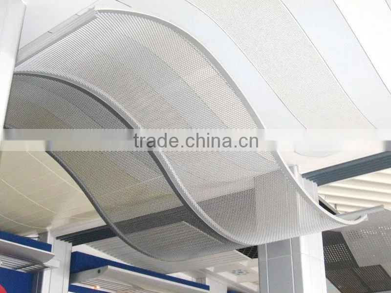 aluminum suspend ceiling panel/decorative false ceiling material