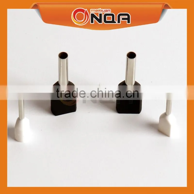 TE16-14 TE Type Crewel Crimp Pre-Insulated Terminal Twin Cord End Lugs