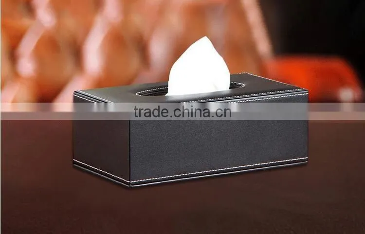 factory sale leather tissue box cover,facial tissue box,tissue box wholesale