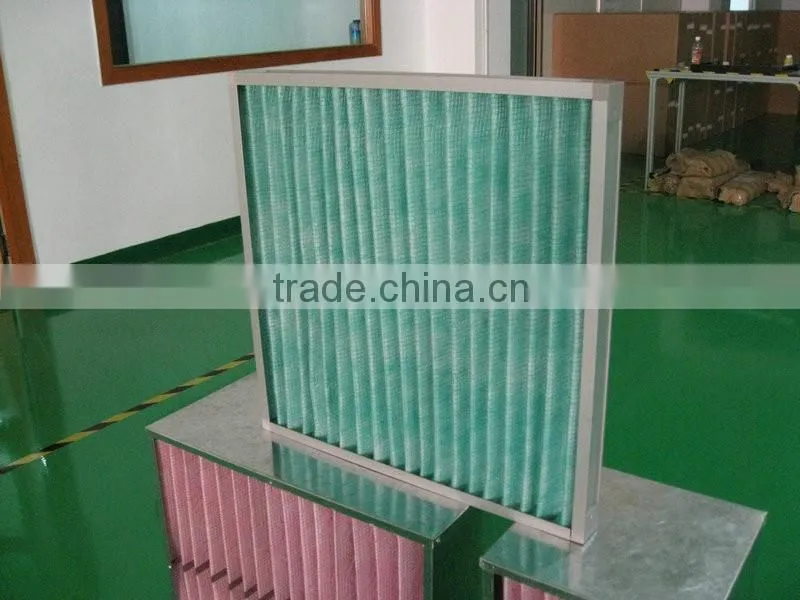 F6 Medium Efficiency Synthetic Fiber Air Filter For Air Ventilation