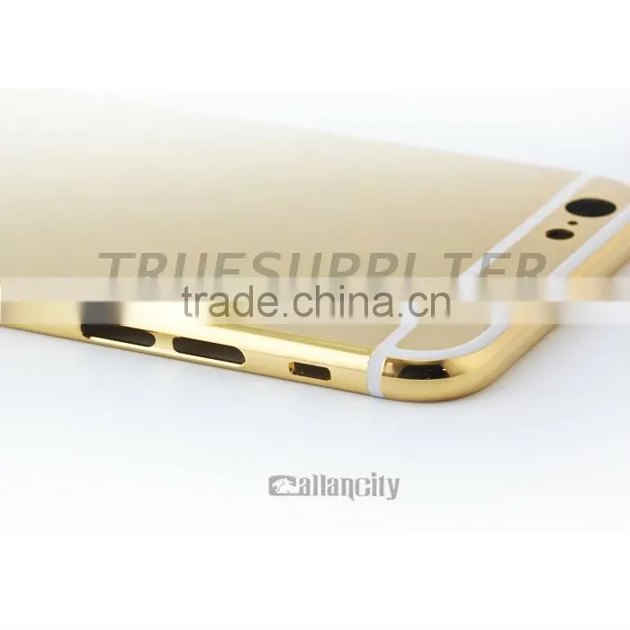 For apple watch housing 24k gold plated mirror finished housing smart watch for apple for apple smart watch