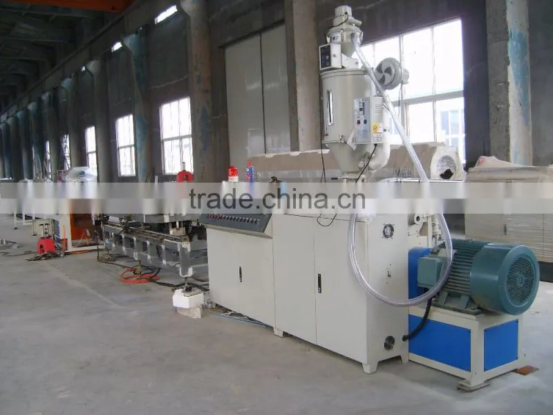 Plastic Pipe Machine / Double Wall Corrugated Pipe Production Line
