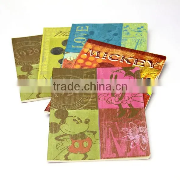 Soft Cover Famous Brand Notebook School Ruled Paper