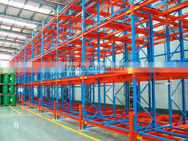 industrial china push back pallet rack