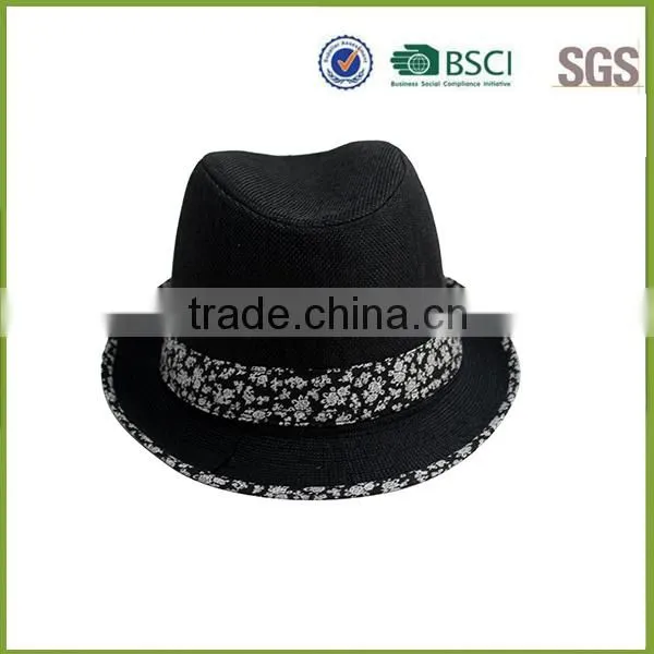 Colorful latticed snapback men's fedora hats price