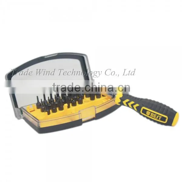 BST-2166 32 In 1 Multi-function Repair Tools Precise Screwdriver Set S2 Material C Type CR-V