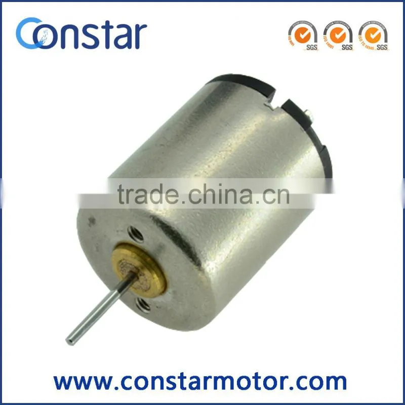 16mm 5500rpm low inertia CCW metal brush toy airplane coreless dc motor