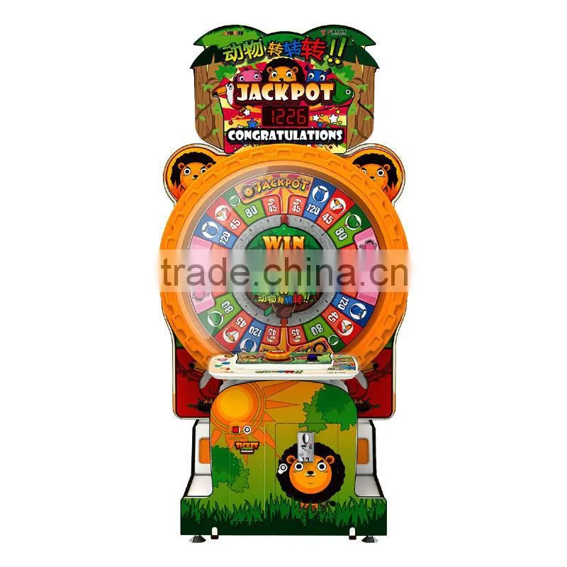 Animals party lottery coin operated game machine