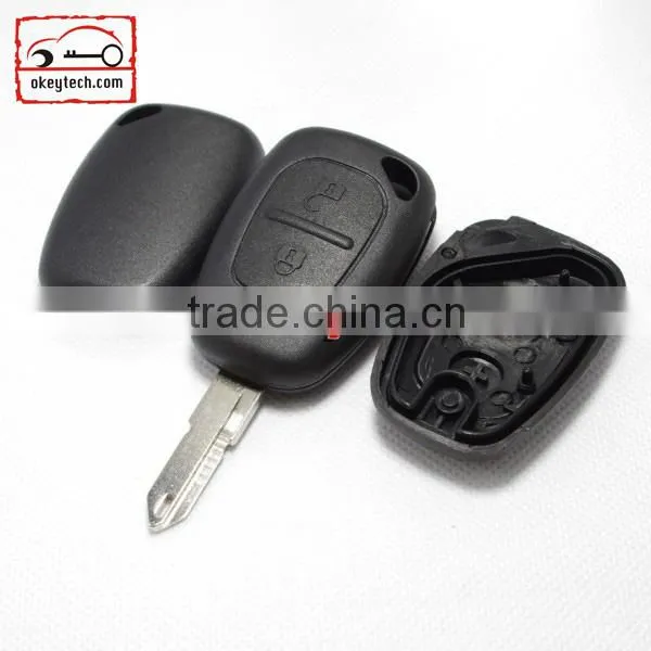 Best price Renault car key 2 buttons remote key shell for renault key cover
