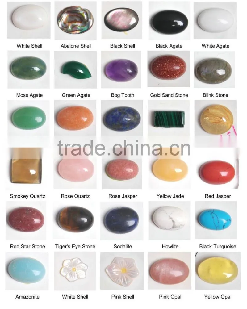 Drop style natural stone earrings top quality semi precious stone jewelry