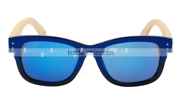 Unisex personalized cheap wooden frame cycling wooden sunglasses