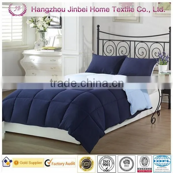 White Down Down Alternative Quilt/Microfiber comforter/polyester duvet