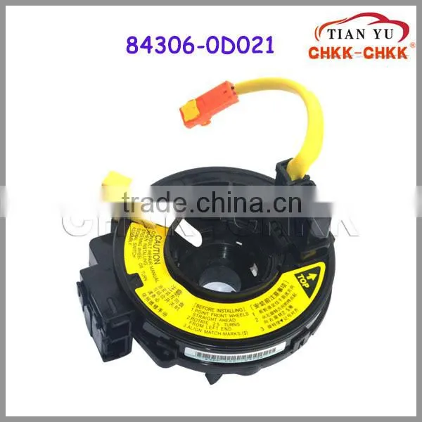 High quality Spiral Cable Sub Assy for Toyota COROLLA SOLUNA VIOS VIOS 84306-0D021