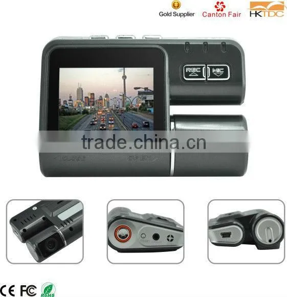 1080p dual lens 2.0 inch screen night vision car black box,vehicle camera,car camcorder