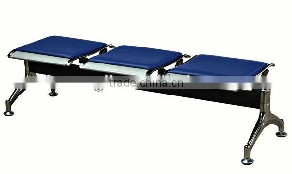 leather steel chair flat bench no backrest