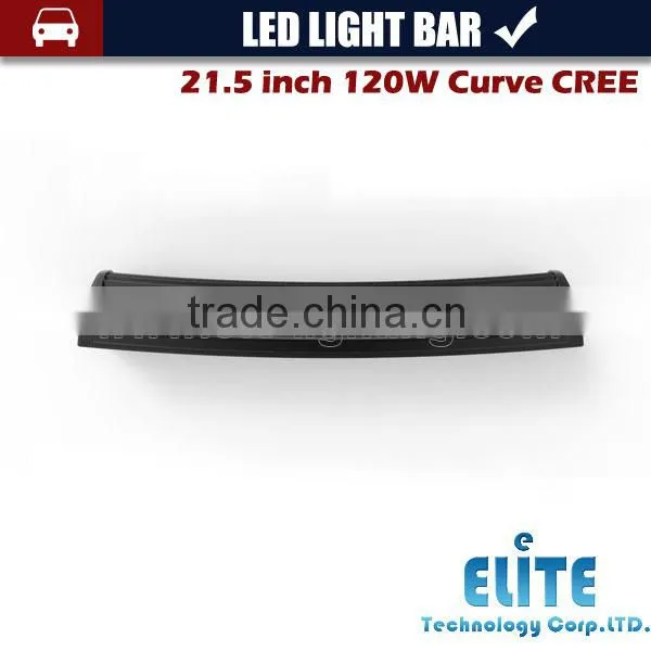 21.5 inch 120w double row led truck light bar curve LED Work Light Bar
