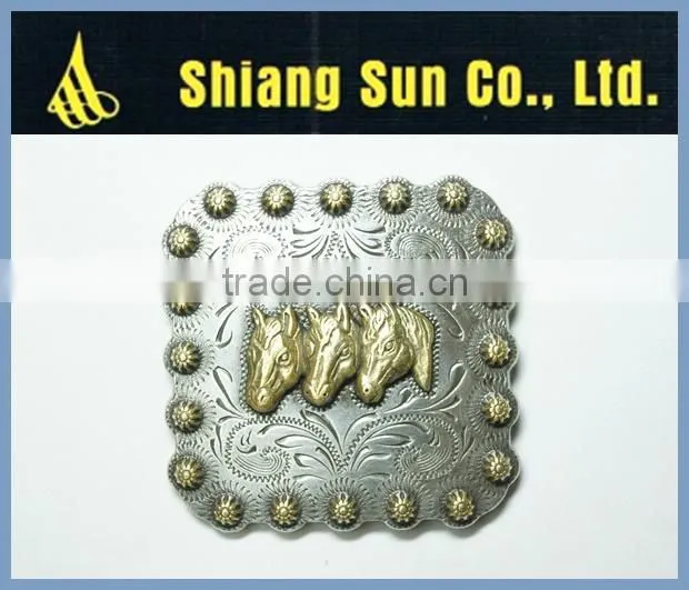 Custom cheap metal solid brass belt buckles