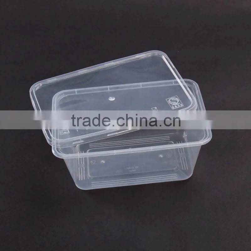 SM6-1105 Rectangle Shaped PP Food Boxes,PP Lunch Box