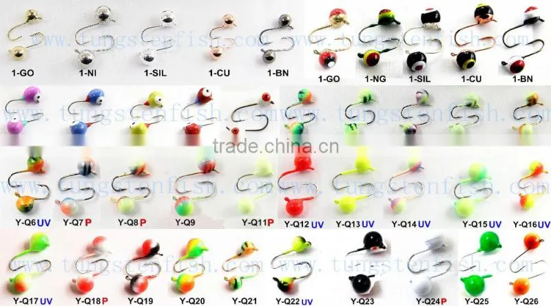 Round Head Wholesale Ice Jigging Lure