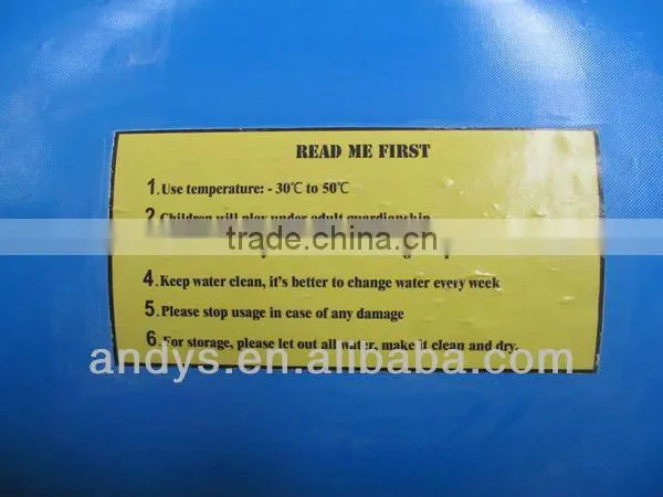 2013 hot selling cheap inflatable water park!!!!