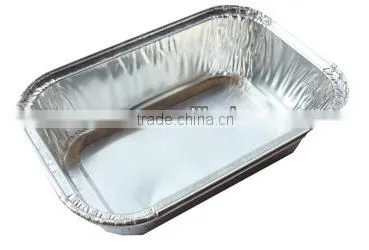 Save 20% Silver Disposable Aluminum Foil Small Rectangular Food Container