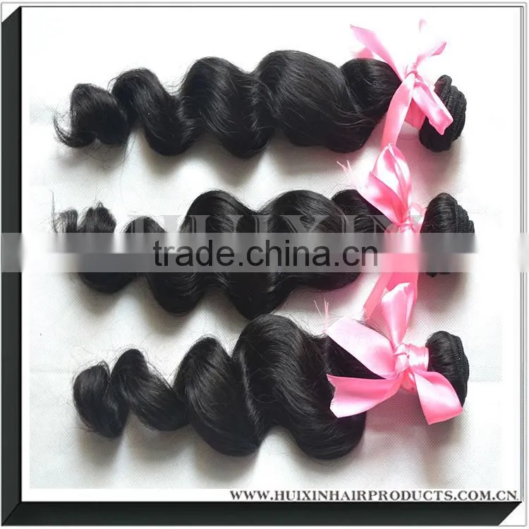 100% unprocessed virgin loose wave hair top sale mona hair