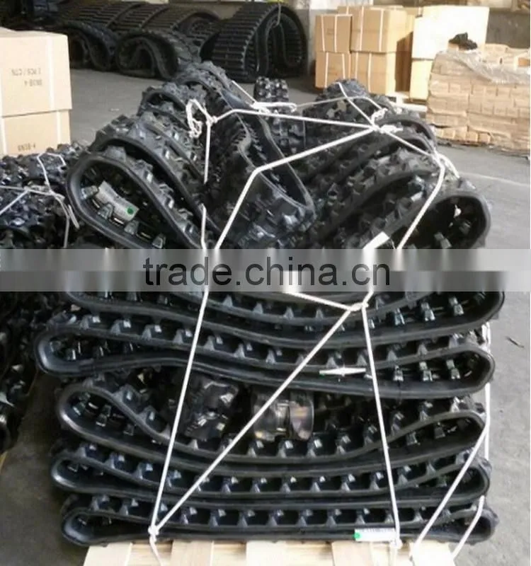 Snowmobile rubber track, Full size agriculture Rubber Track width400,450,500