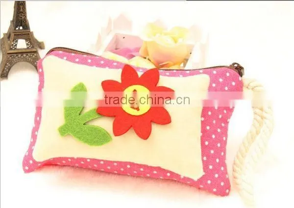 Lovely Flowers Fabrics Woman Coin Wallet Wholesale ZTCW-0021