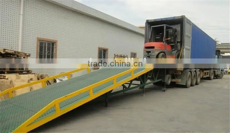 Factory direct sale & CE approved mobile loading yard ramp for sale