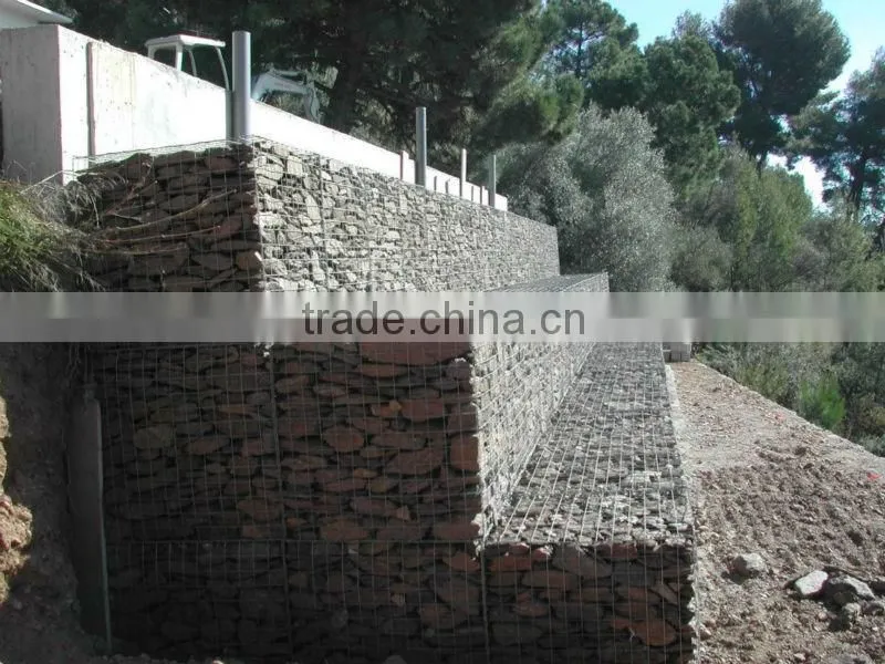 Galvanized Welded Mesh gabion box/basket/container price