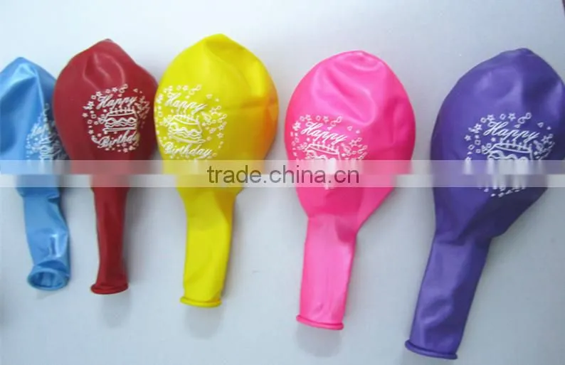 pearlized party balloons high quality metallic balloons