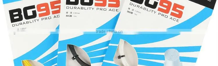 FANGCAN Flexibility Durable 30 Lbs Strings 0.68mm Badminton Racket String BG95
