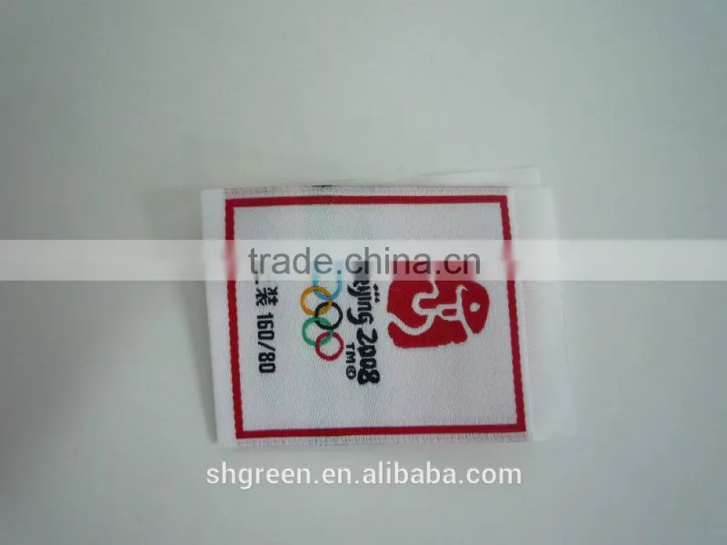 smoothy satin woven label industry maker