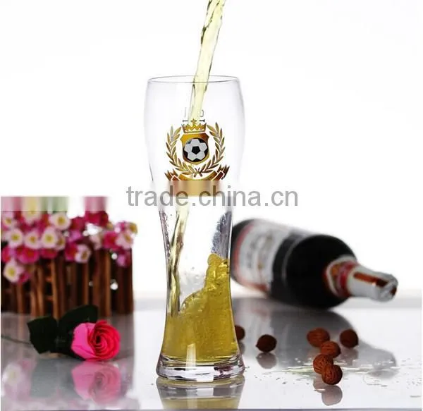 hot selling Machine pint beer glass tempered glass cup,santa claus cup good price facotry