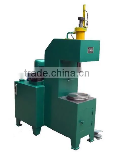 Manual Can Hydraulic Pre-curling and Flanging Machine To Metal Dust Container Making Line Forming Machine
