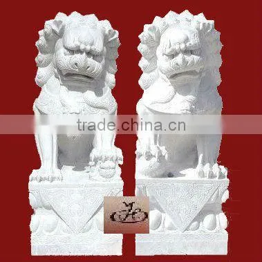 Stone Lion Animal Statue