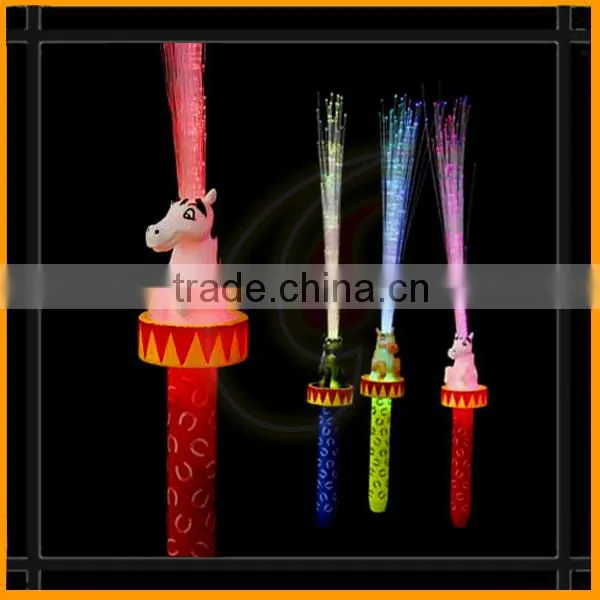 Flashing horse flashing fiber stick
