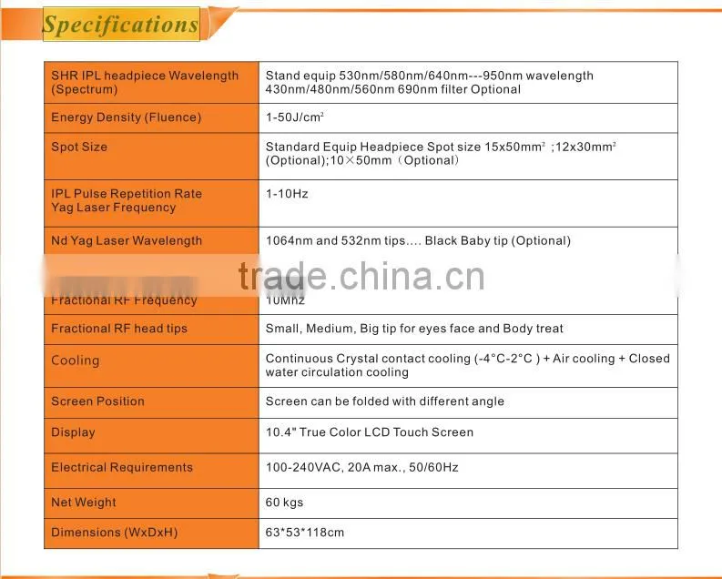 Hot Promotion! Electric Permanent Painless Lazer IPL Hair Removal Machine Cheap IPL