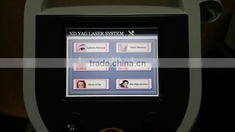 Super quality hot-sale multi color tattoo removal laser machine