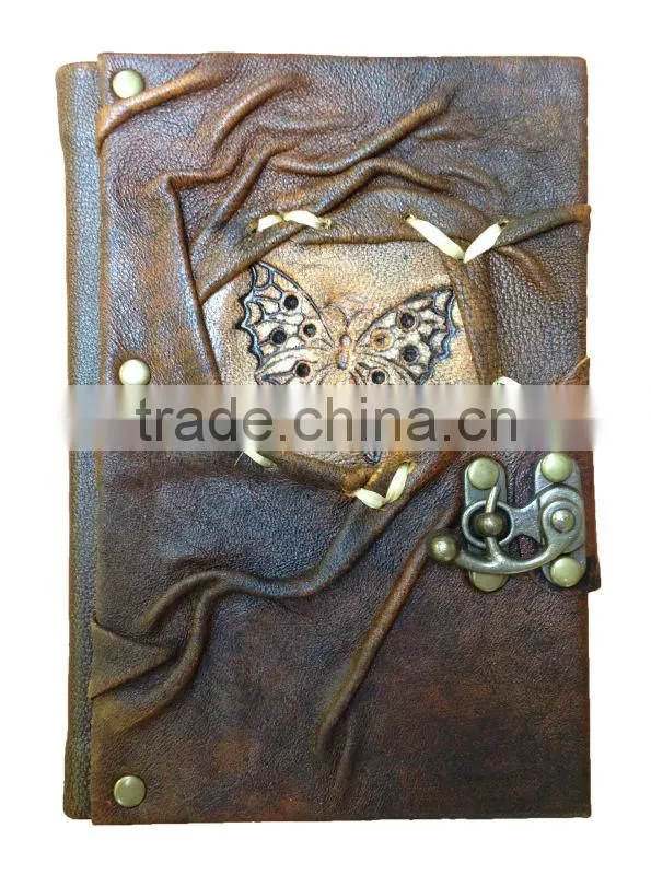 HANDMADE VARIOUS DESIGNS JOURNA REAL LEATHER-HIGH QUALITY-NOTEBOOK - DIARY - SKETCHBOOK