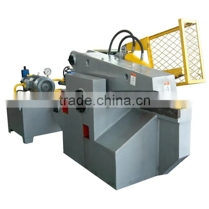 HW-63 heavy duty machine stainless steel guillotine shearing machine for scrap car recycling