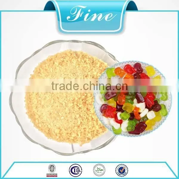 High bloom Halal hydrolyzed gelatin powder for gummy candy,marshmallow