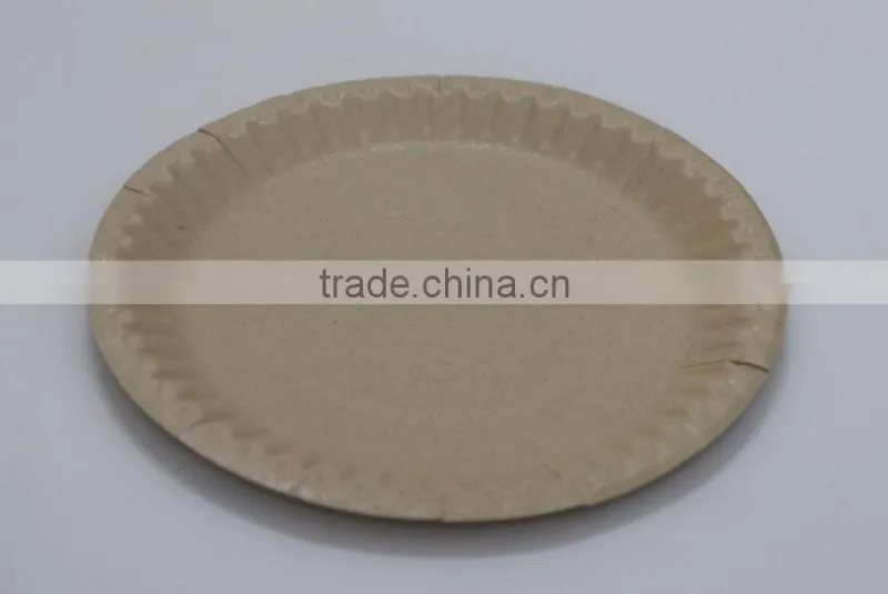 Unbleached disposable heat proof paper food packing box