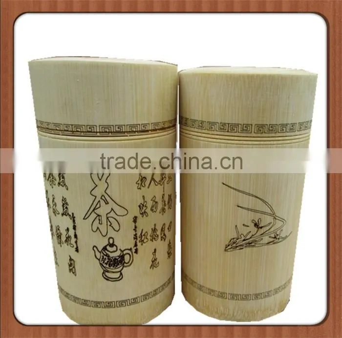 Best quality hard engraved bamboo tube