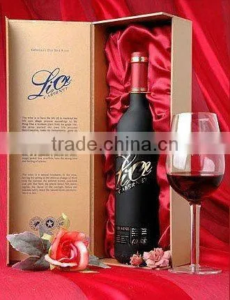 Newest high quality and low price wine gift paper bags
