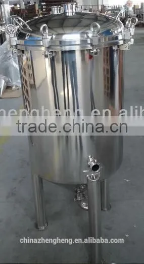 7BBL Stainless Steel Brite Tank with manhole