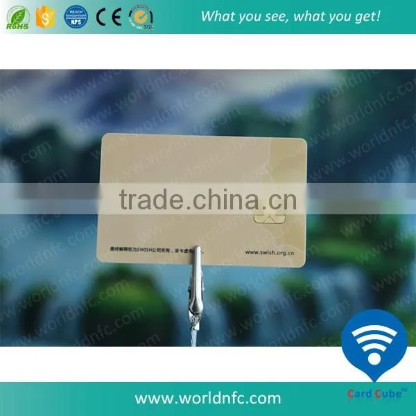 Full Color printing Contact chip SLE4428 PVC Memory Chip Card