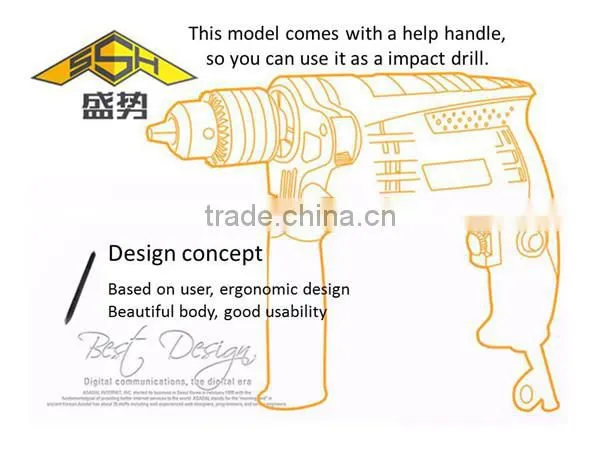 Whole Sale 13mm 850W 3000r/min A New Look Electric Impact Drill