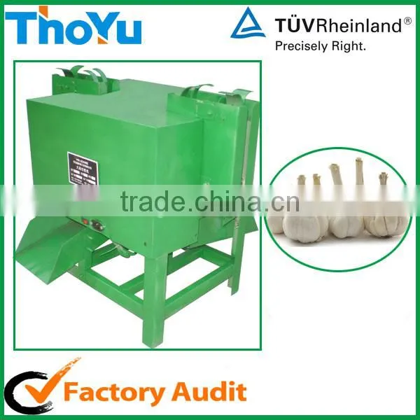 Fast speed fresh garlic root cutting machine/fresh garlic tail cutter(SMS:0086-15837162163)