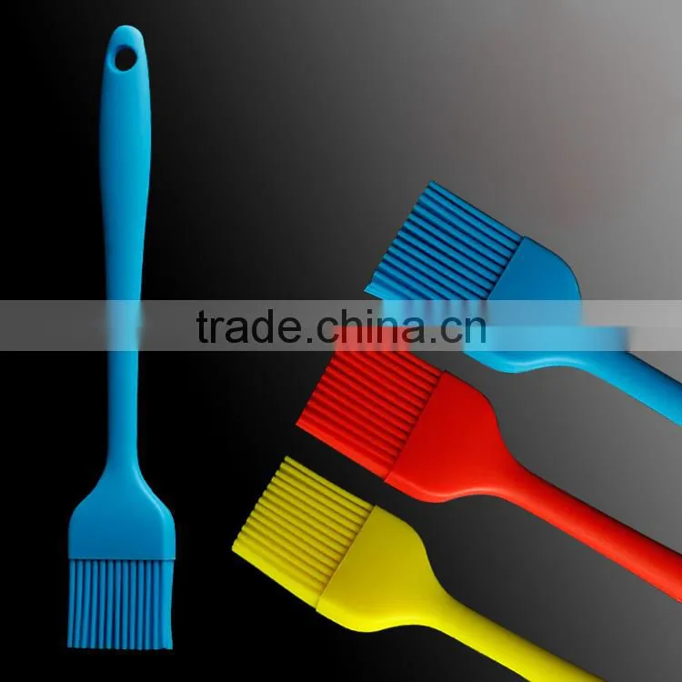 100% food grade approve silicone bbq basting grill brush
